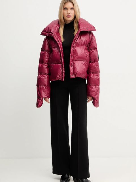 MMC STUDIO kurtka puchowa PL damska kolor czerwony zimowa RAFO - zdjęcie produktu nr 2