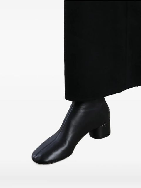Dear Frances 50mm Harlie leather ankle boots - Black