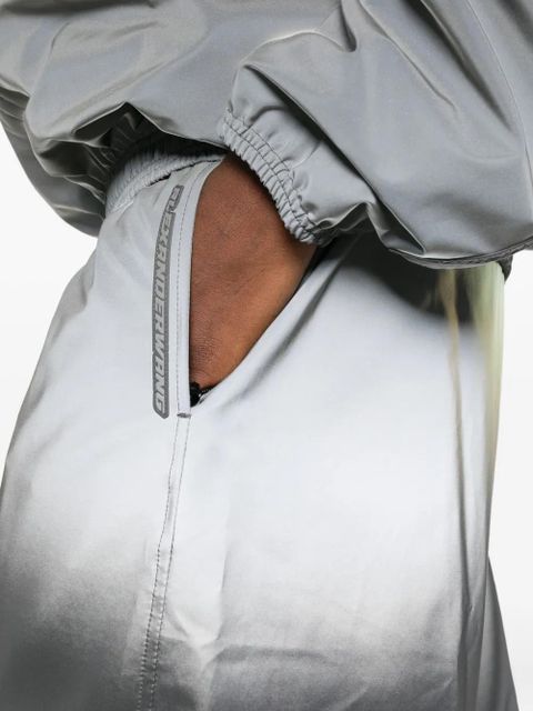 Alexander Wang reflective track pants - Silver