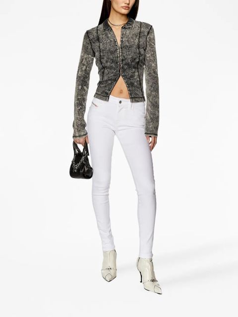 Diesel 2017 Slandy 09F90 skinny jeans - White - zdjęcie produktu nr 2