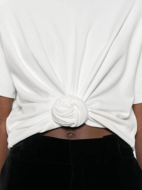 Magda Butrym crew-neck T-shirt - White