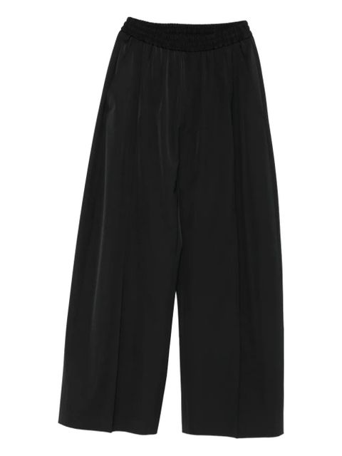 MM6 Maison Margiela drawstring trousers - Black - zdjęcie produktu nr 1