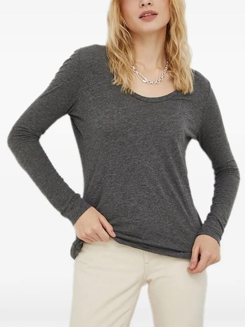 American Vintage long-sleeve T-shirt - Grey - zdjęcie produktu nr 1