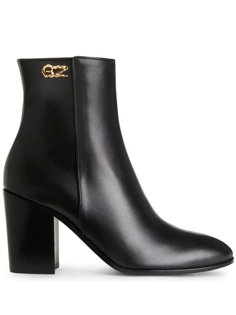 Giuseppe Zanotti 80mm Enriette ankle boots - Black - zdjęcie produktu nr 1