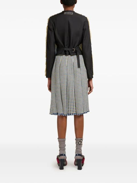 Marni pleated skirt - Blue