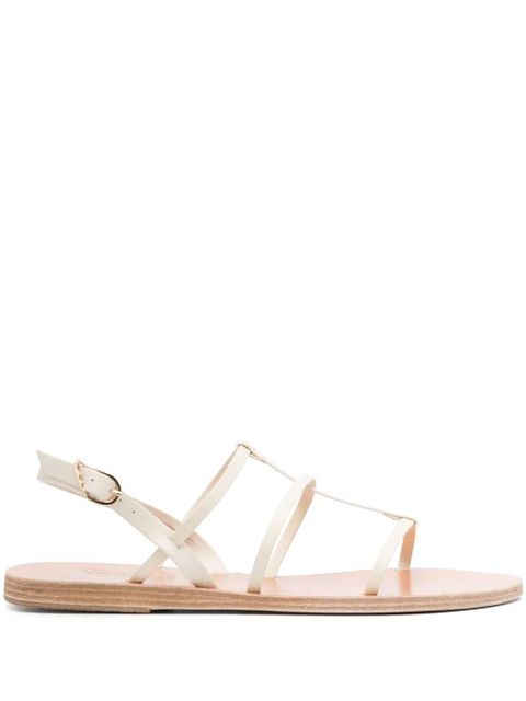 Ancient Greek Sandals Fay flat leather sandals - Neutrals - zdjęcie produktu nr 1