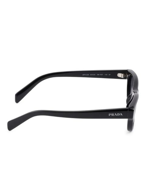 Prada Eyewear rectangle-frame sunglasses - Black
