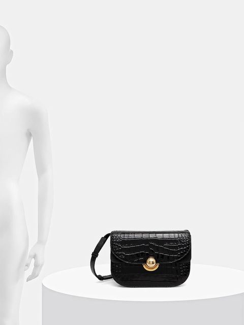 Furla torebka skórzana kolor czarny WB01355.BX3178.O6000