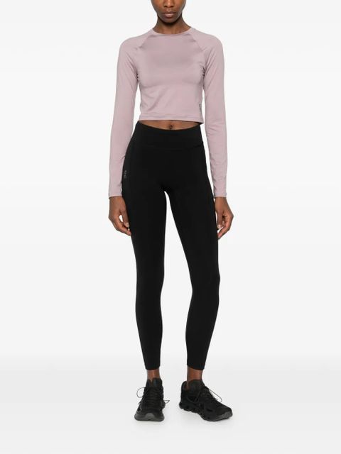 On Running logo-print performance tights - Black - zdjęcie produktu nr 2