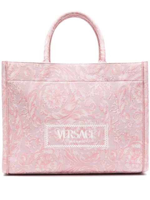 Versace Athena Barocco-print tote bag - Pink - zdjęcie produktu nr 1