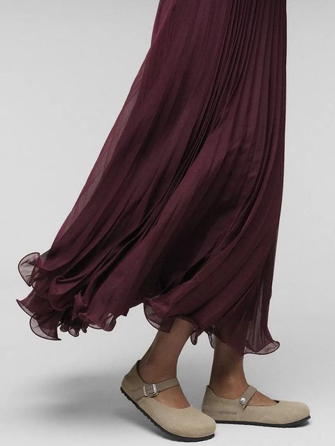 Birkenstock baleriny zamszowe Mantova