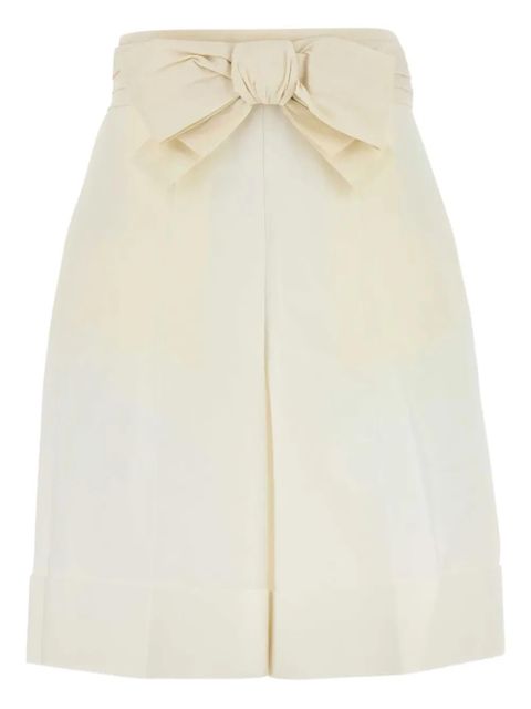 Valentino Garavani cotton-blend shorts - Neutrals - zdjęcie produktu nr 1