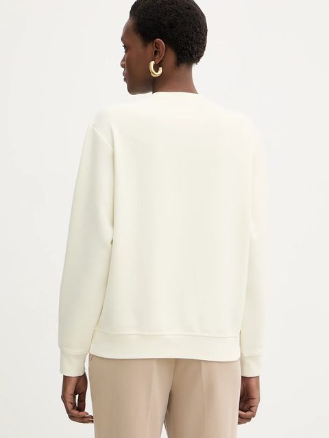 Karl Lagerfeld bluza KARL DAILY damska kolor beżowy gładka B1W20015 - zdjęcie produktu nr 2