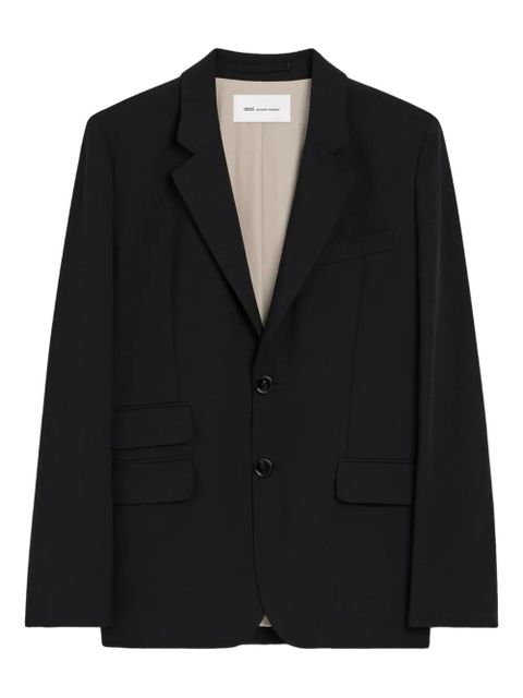 AMI Paris single breasted boxy jacket - Black - zdjęcie produktu nr 1