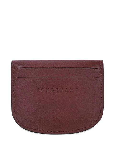 Longchamp Épure card holder - Brown
