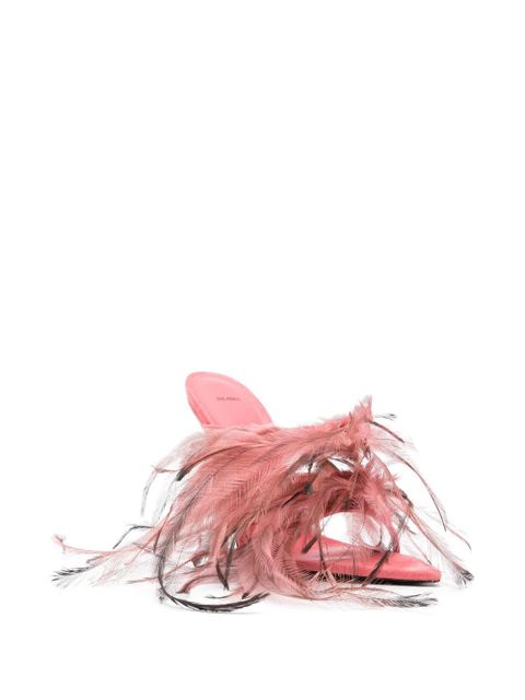 The Attico Judy 105mm leather sandals - Pink - zdjęcie produktu nr 2