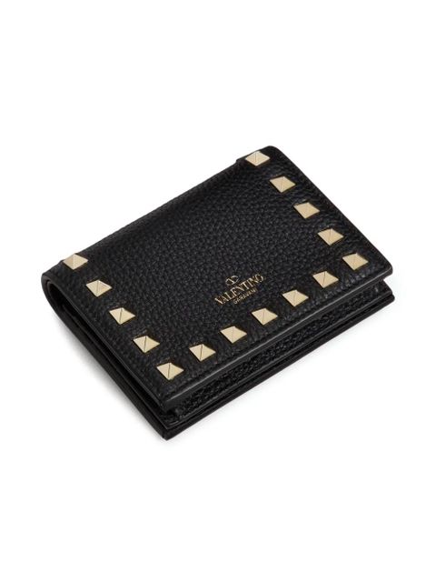 Valentino Garavani small Rockstud wallet - Black