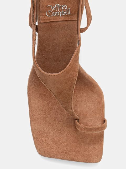 Jeffrey Campbell sandały zamszowe Bon-Bon