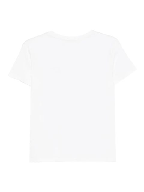 MC2 Saint Barth logo-embroidered T-shirt - White