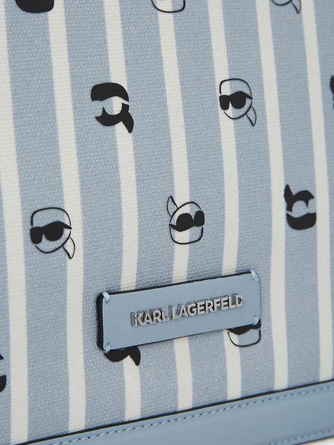 Karl Lagerfeld torebka IKON kolor niebieski A2W30186