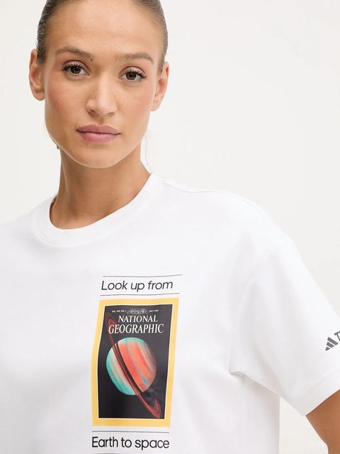 adidas TERREX t-shirt damski kolor biały KC2349 - zdjęcie produktu nr 2