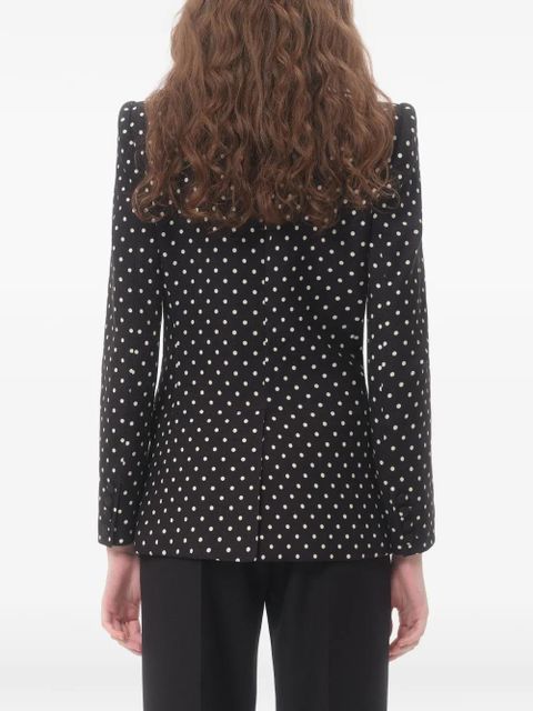Valentino Garavani plusdepois-print jacket - Black