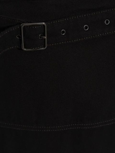 LEMAIRE high-waisted skirt - Black