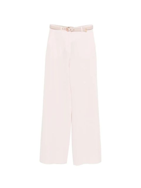 Max Mara Mstamico belted trousers - Pink - zdjęcie produktu nr 1