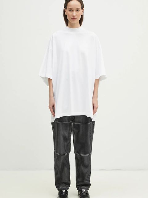 adidas Originals spodnie Aop Pant damskie kolor szary fason cargo high waist JJ3140