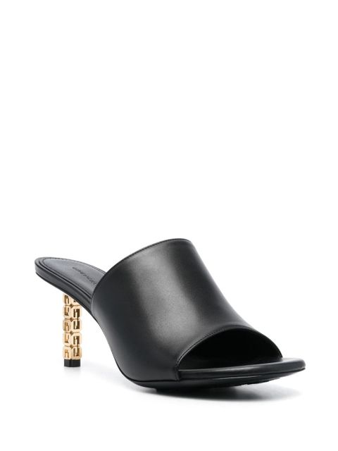 Givenchy G Cube 75mm leather mules - Black - zdjęcie produktu nr 2