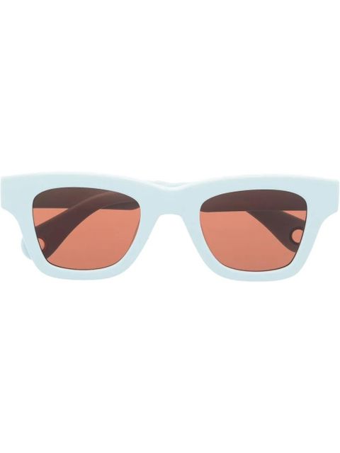 Jacquemus Les Lunettes Nocio square-frame sunglasses - Blue - zdjęcie produktu nr 1
