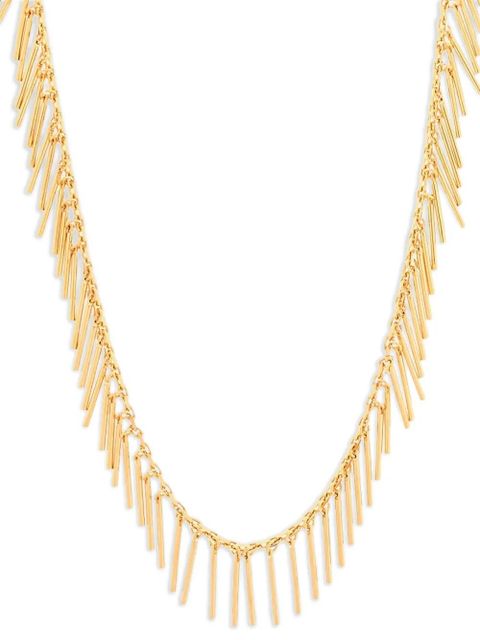 Jil Sander fringed necklace - Gold