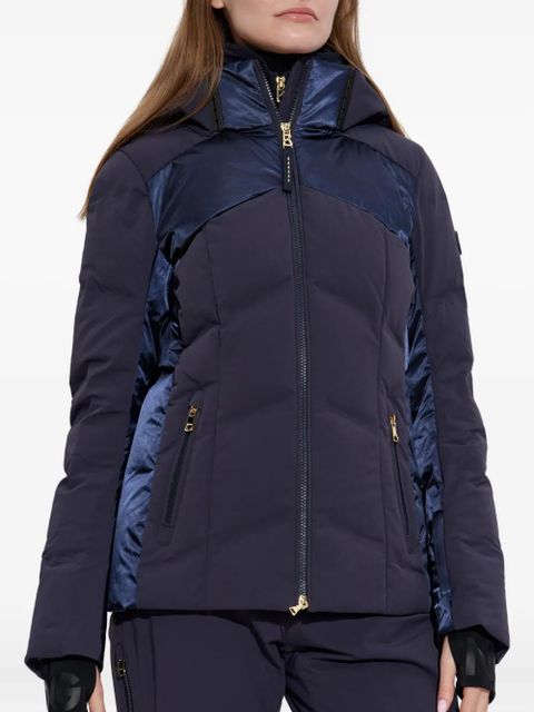 BOGNER Delin panelled-design ski jacket - Blue