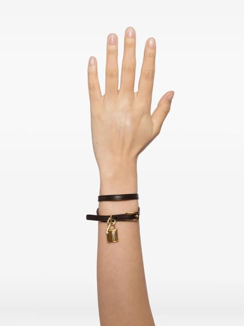 TOM FORD lock pendant bracelet - Brown - zdjęcie produktu nr 2