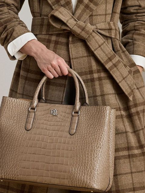 Lauren Ralph Lauren torebka skórzana