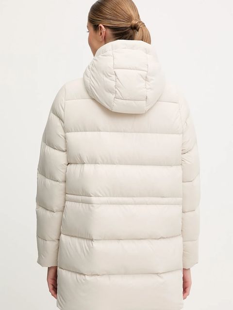 Jack Wolfskin kurtka puchowa FROZEN PALACE kolor beżowy zimowa A65096