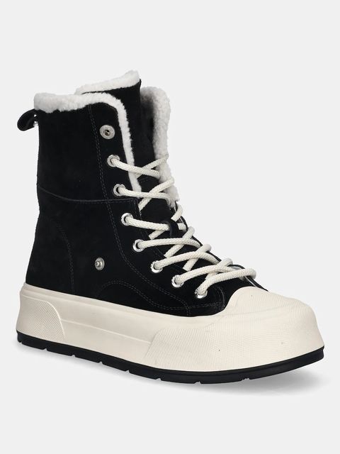 GOE trampki zamszowe kolor czarny SS2N4049 BLACK - zdjęcie produktu nr 1