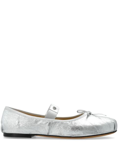 ANINE BING Jolie ballet flats - Silver - zdjęcie produktu nr 1