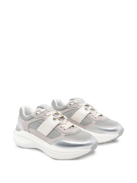 Tod's lace-up platform sneakers - Grey