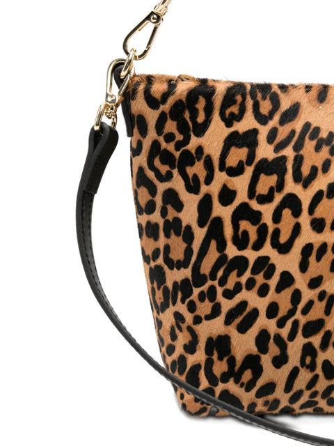 MC2 Saint Barth leopard-print shoulder bag - Neutrals