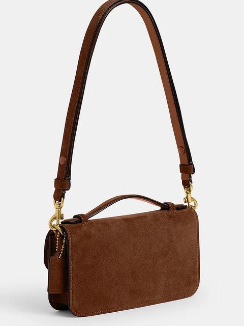 Coach torebka zamszowa Suede Elora - zdjęcie produktu nr 2