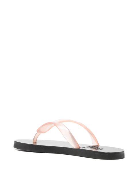 Ancient Greek Sandals jelly thong sandals - White
