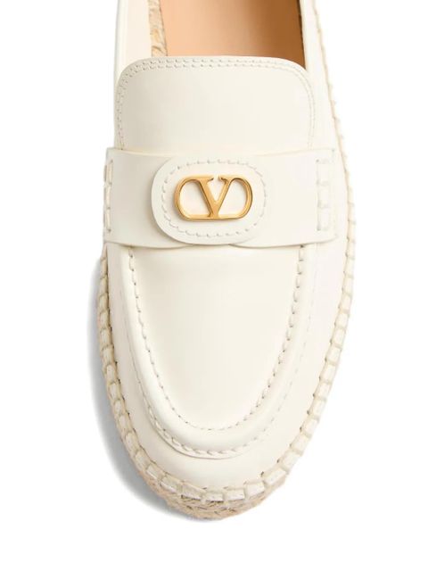 Valentino Garavani 20mm VLogo Signature loafers - White