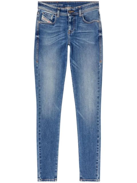 Diesel 2017 Slandy super skinny jeans - Blue - zdjęcie produktu nr 1