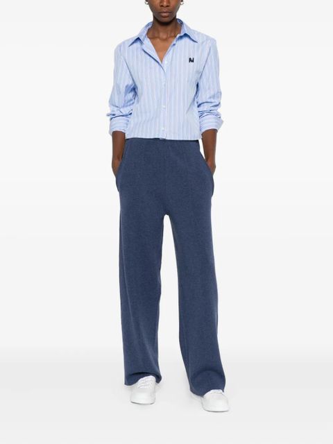 Lanvin knitted trousers - Black