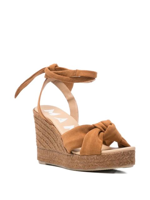 Manebi knot tie espadrilles - Brown - zdjęcie produktu nr 2