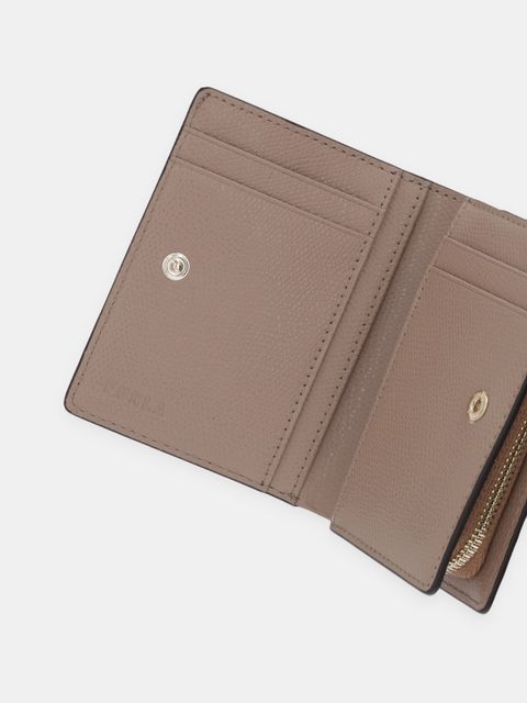 Furla portfel skórzany damski kolor beżowy WP00307 ARE000 1257S