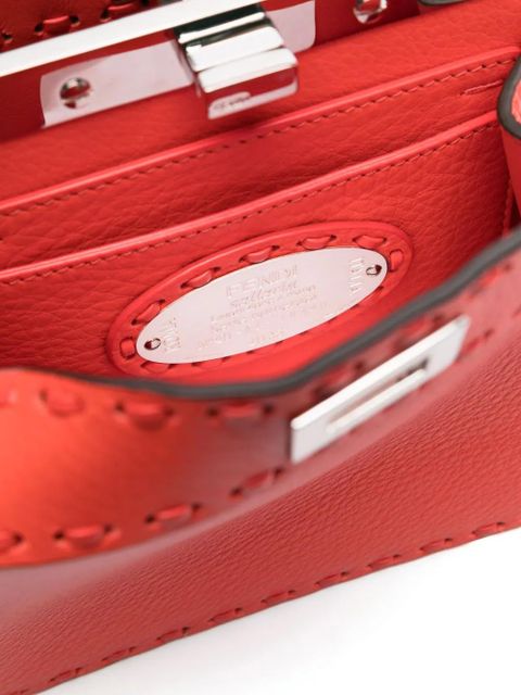 FENDI petite ISeeU Peakaboo tote bag - Red