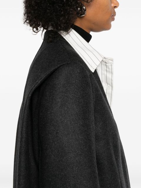 TOTEME Deep pleat coat - Grey