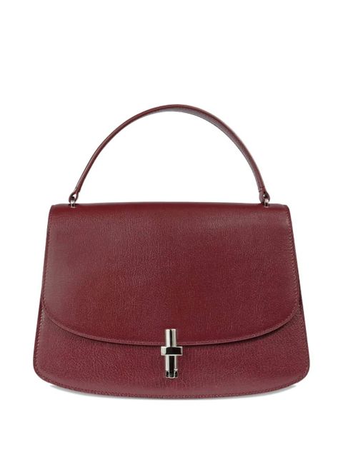The Row mini top handle lock satchel - Red - zdjęcie produktu nr 1